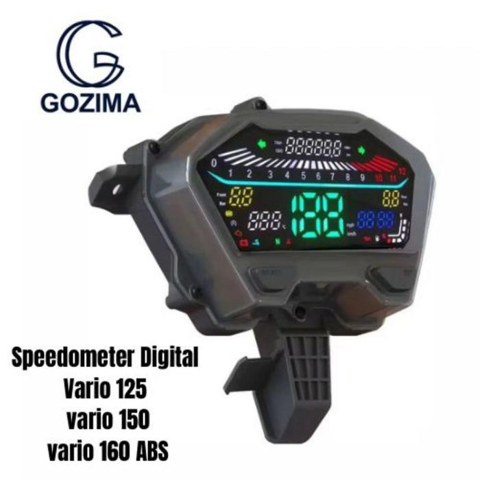 Best Spedometer Digital Vario 125 Vario 150 2018-2024 Vario 160 ABS Vario 160 Non ABS Produk GOZIMA 