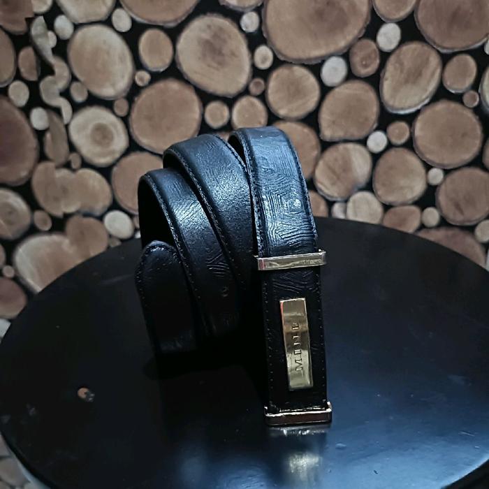 ( size 28 inch - 32 inch ) ikat pinggang mine textured mini belt