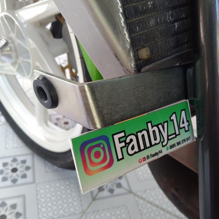 Breket Sayap Ninja R / SS Khusus Upgrade Radiator Almu Bpro Spack QTT