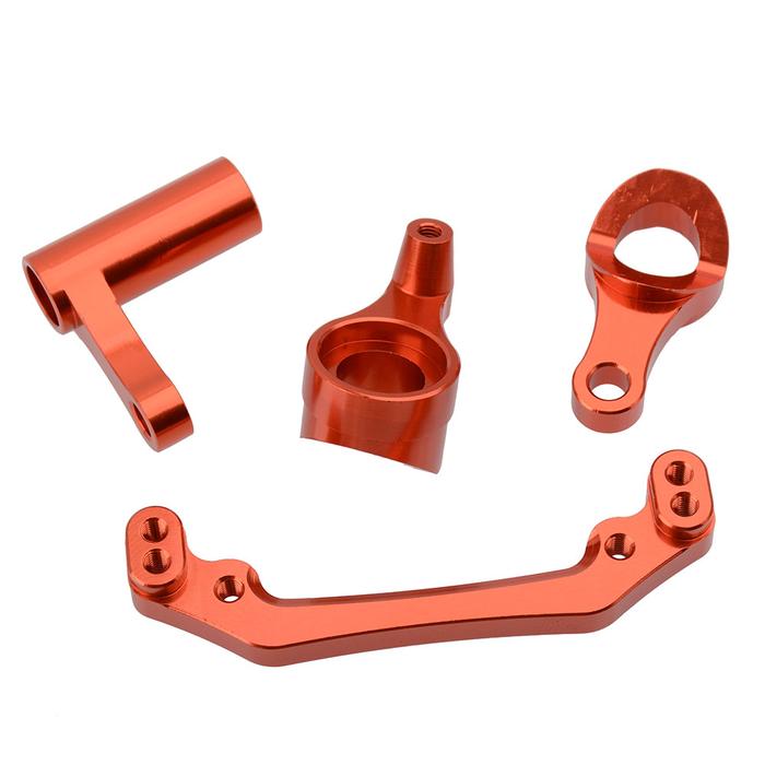 1 Set HNR Hongnor H9801 RC Rakasa Truk Paduan Aluminium Meng-upgrade