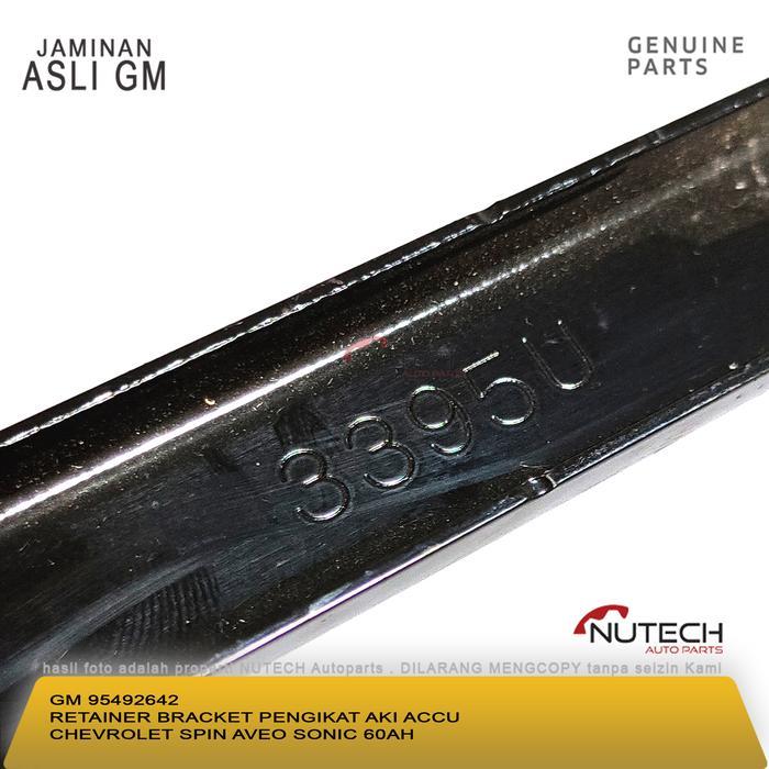 RETAINER BRACKET PENGIKAT AKI ACCU CHEVROLET SPIN AVEO SONIC 60AH KI1