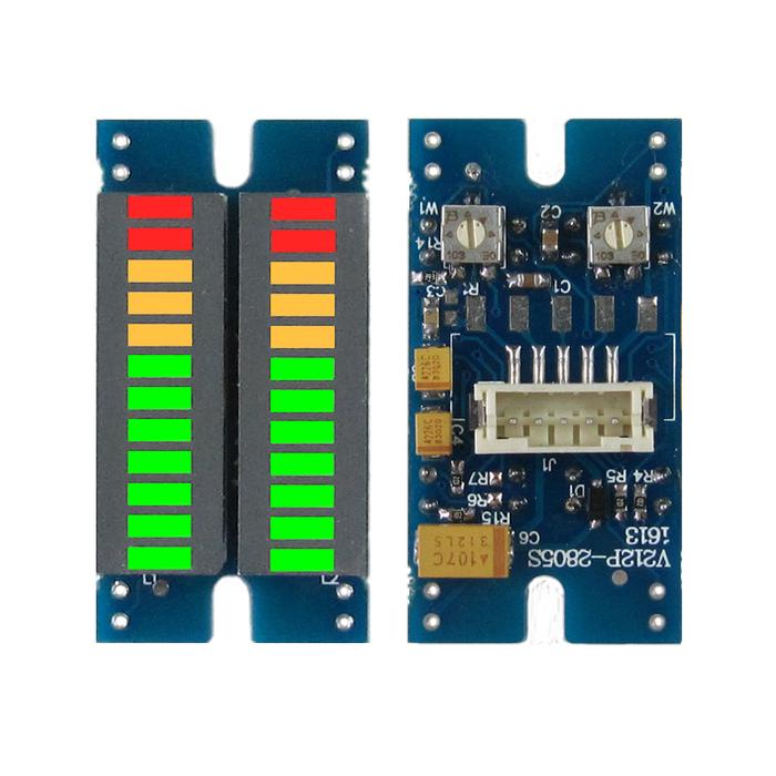 AS30 Papan Indikator Spektrum Musik LED Indikator Tingkat Stereo SCM