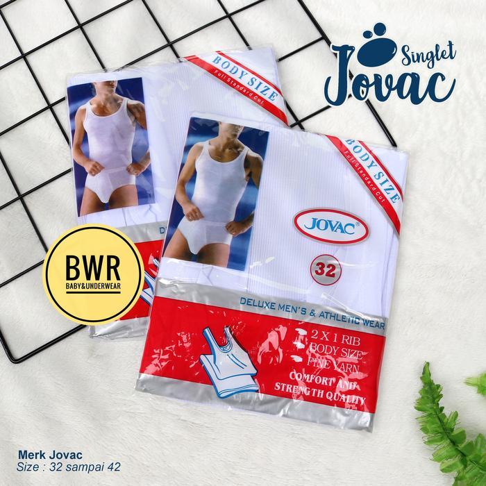 Ready Singlet Jovac Merah | Pakaian Dalam Kaos Kutang Pria Murah Berkualitas