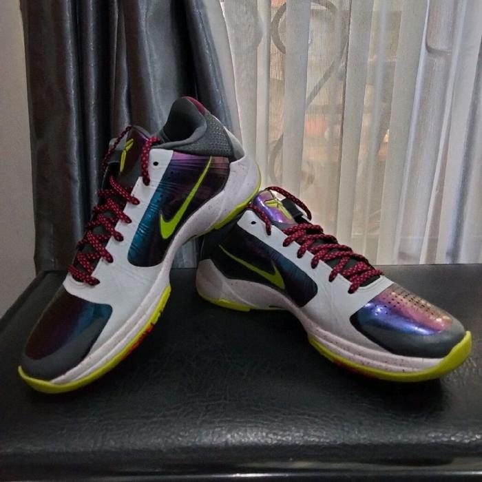 Sepatu Basket Original Nike Zoom Kobe 5 Protro Chaos Purple CyberSneakers Authentic