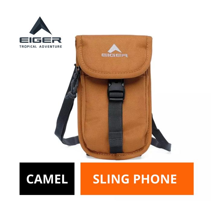 [BISA COD] Tas Hp Pria Eiger Original Biru Polyester Geval Phonecase 1.1