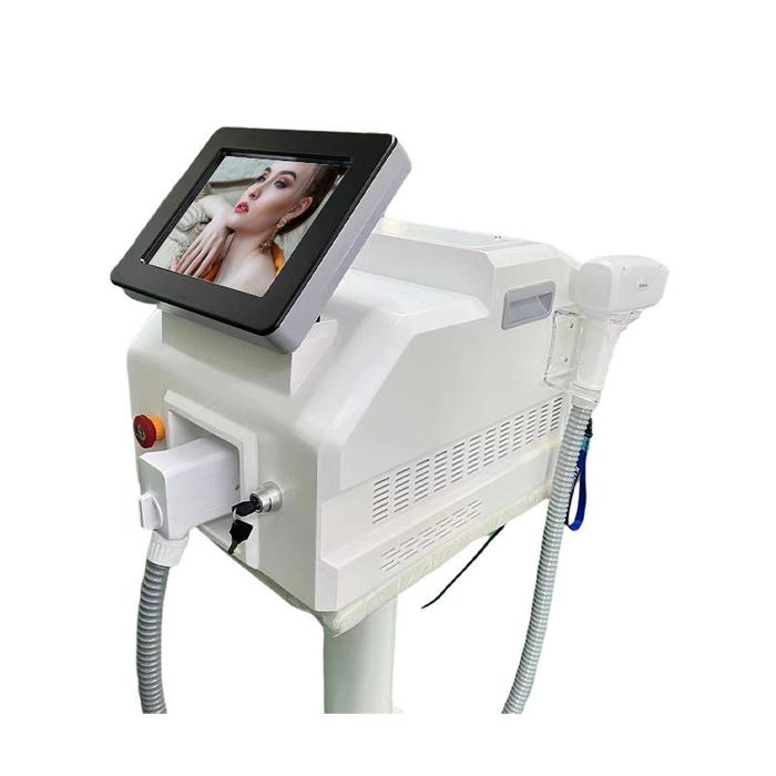Mesin Laser penghilang bulu profesional, mesin Laser penghilang bulu