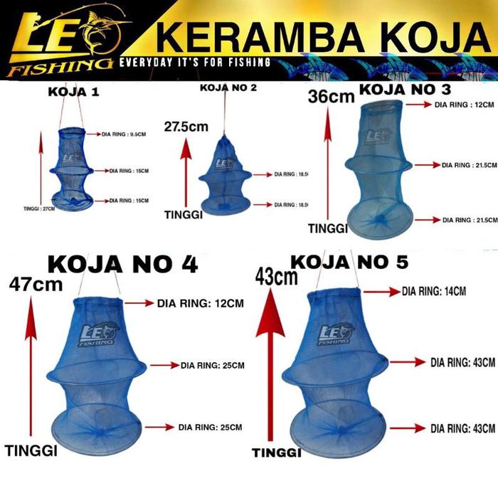 KOJA KORANG TEMPAT IKAN KERAMBA KOJA LUMUT BAHAN POLINET HIGH QUALITY