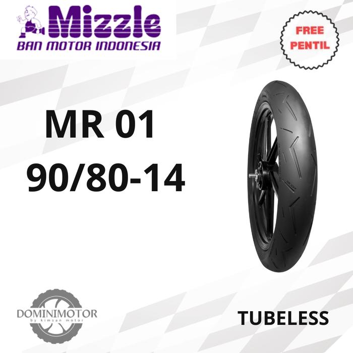 MIZZLE MR 01 Ring 14 Tubeless Soft Compound Ban Motor Soft Compound ban balap