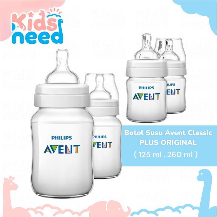 Botol Susu Philps Avnt Classic Plus ORIGINAL 125ML 260 Ml Accessories