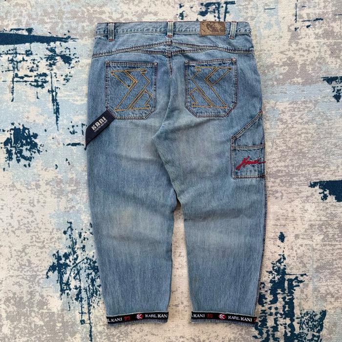 Celana vintage karl kani extreme carpenter baggy jeans