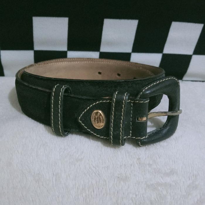 Belt Gesper Long***champ Black Vintage Second