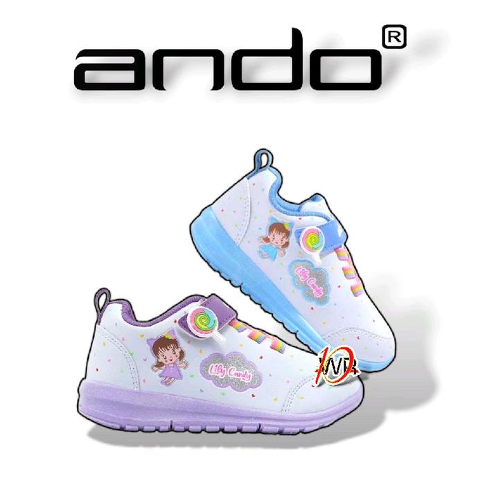 Sepatu Ando Lily Candy Mini Size 25-28 Original