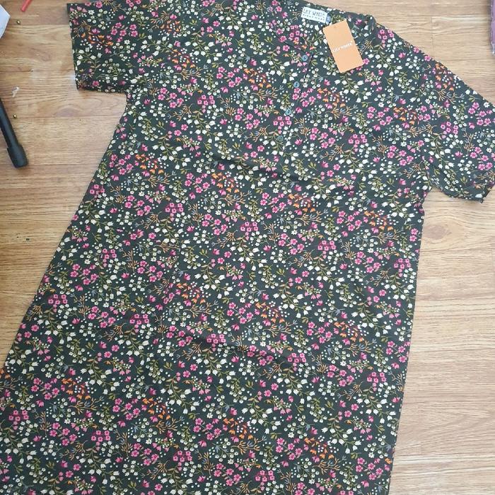 Daster jumbo XXL lily white daster kaos lily white jumbo