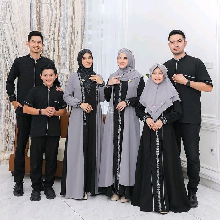 Sarimbit Ayudhisa by Hijab Hasna warna Cemani