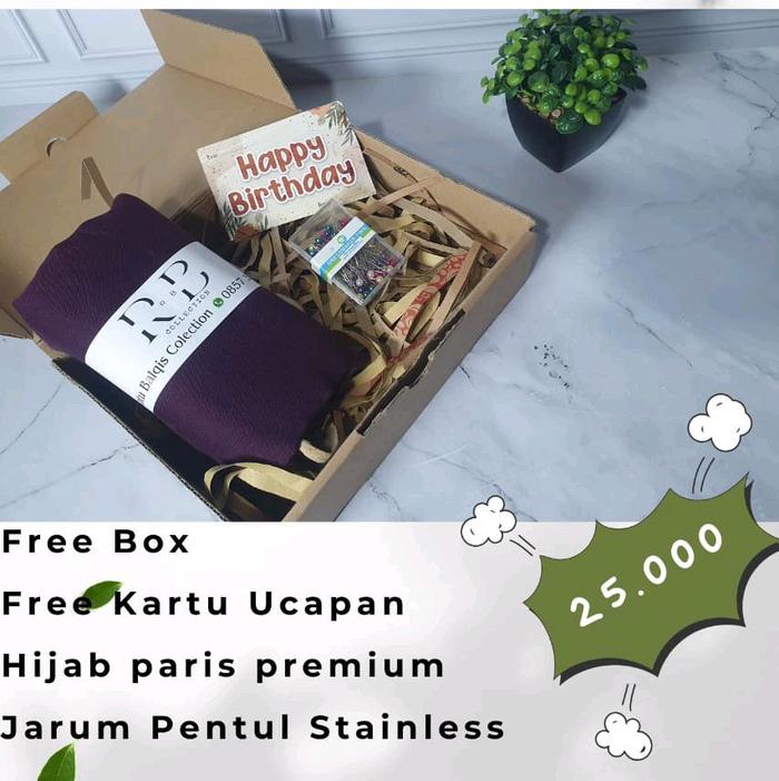 Hampers hijab premium Hampers wisuda hampers ulangtahun hadiah wisuda