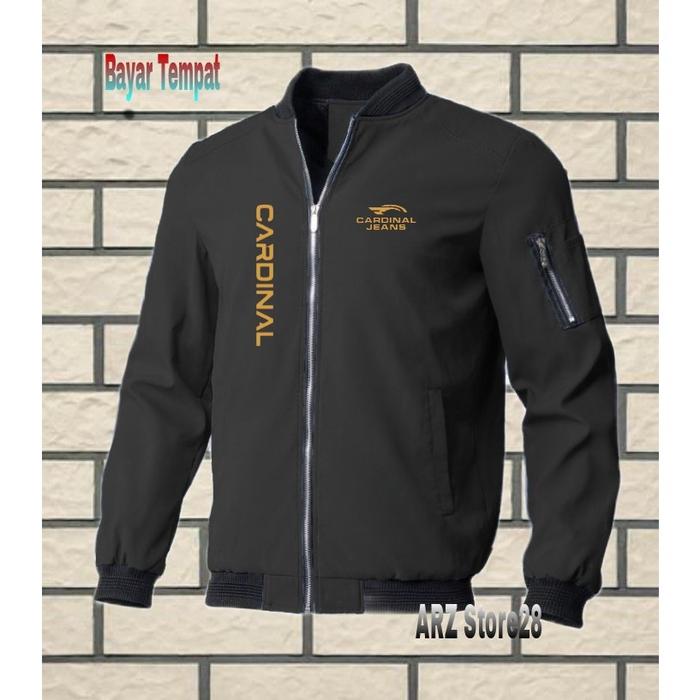 Terlaris !!!! Free Jaket Prasut Bomber Text Gold Cardinal Jeans Kirka Sweater Distro Terbaru Jaket B