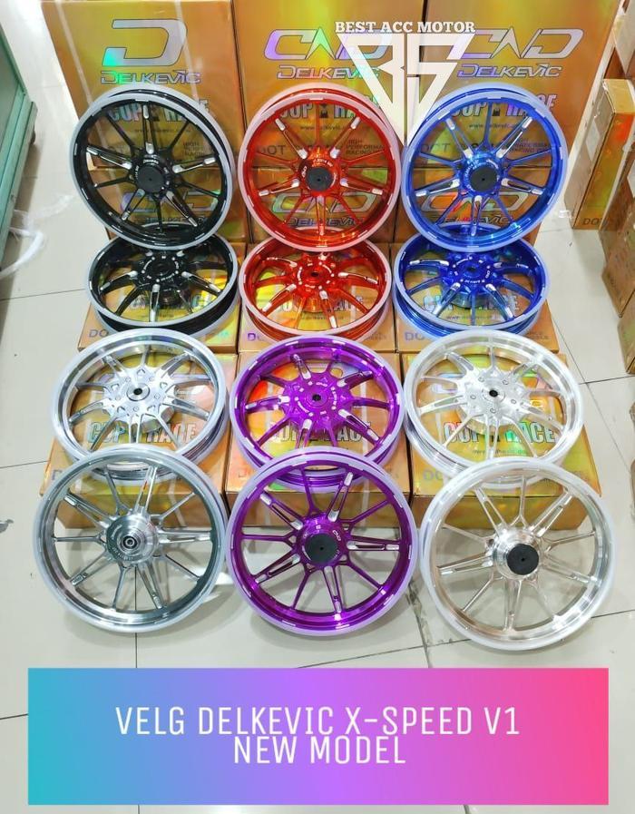 VELG DELKEVIC XSPEED MIO SPORTY MIO M3 BEAT VARIO SCOOPY GENIO VARIO 125 VARIO 160 ring 14 VELG BEAT