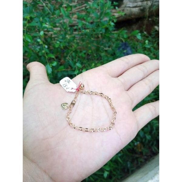 Gelang Tangan Anak Emas Asli Gelang Kaki Bayi Kerincingan Gelang Fashion Anak Emas Asli Gelang Emas