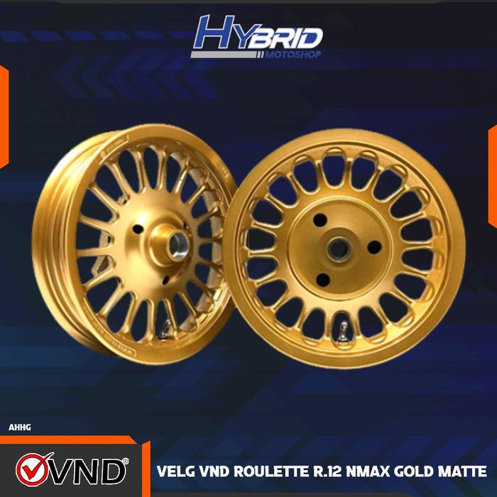 Vnd Velg Roulete Ring 12 Nmax old Nmax Gold matte
