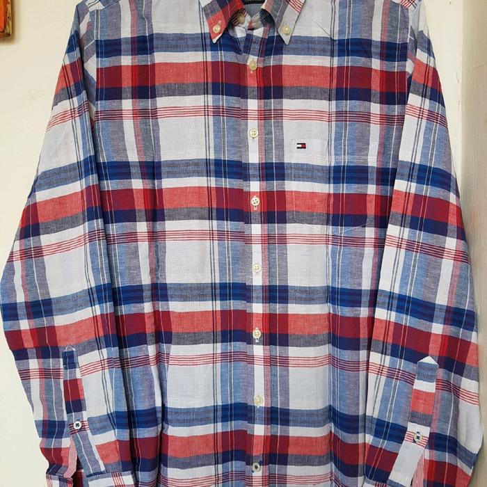 Kemeja pria Tommy Hilfiger original second preloved