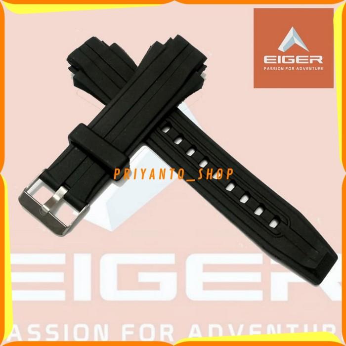 P㊛Q5 STRAP TALI JAM TANGAN EIGER MAKALO RUBBER EIGER PENGANTI EIGER MAKALO A♥81