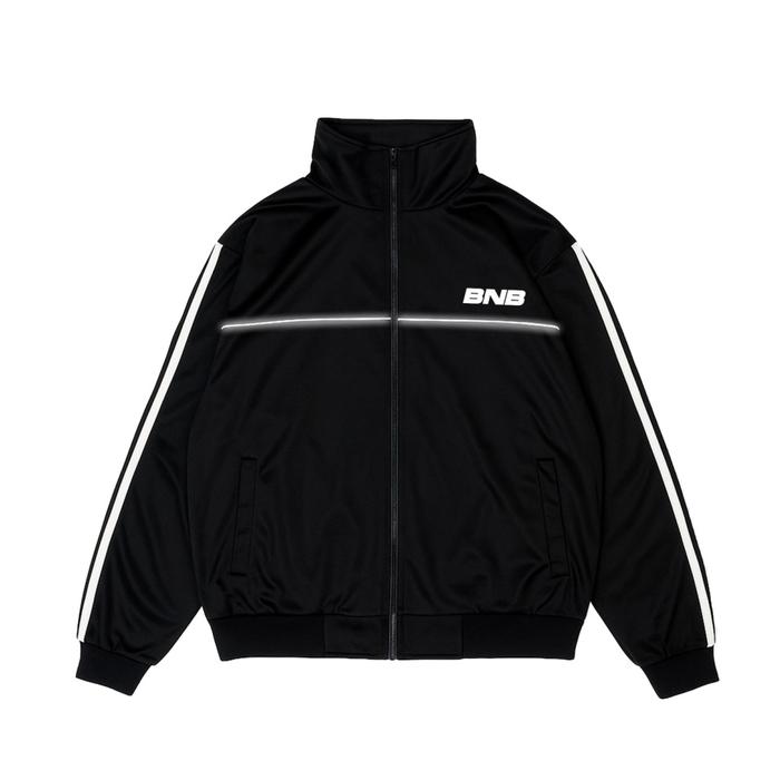 Bitsnbobs Jacket Tracktop Reflective Kyro Black Jacket Reflective