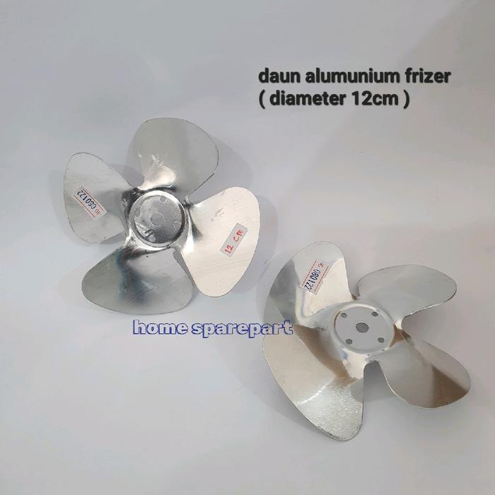 daun alumunium frizer diameter 12cm