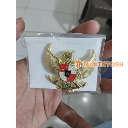 TERBARU! Pin Lambang Garuda Pancasila Variasi Ukuran Bahan Kuningan Tebal Premium