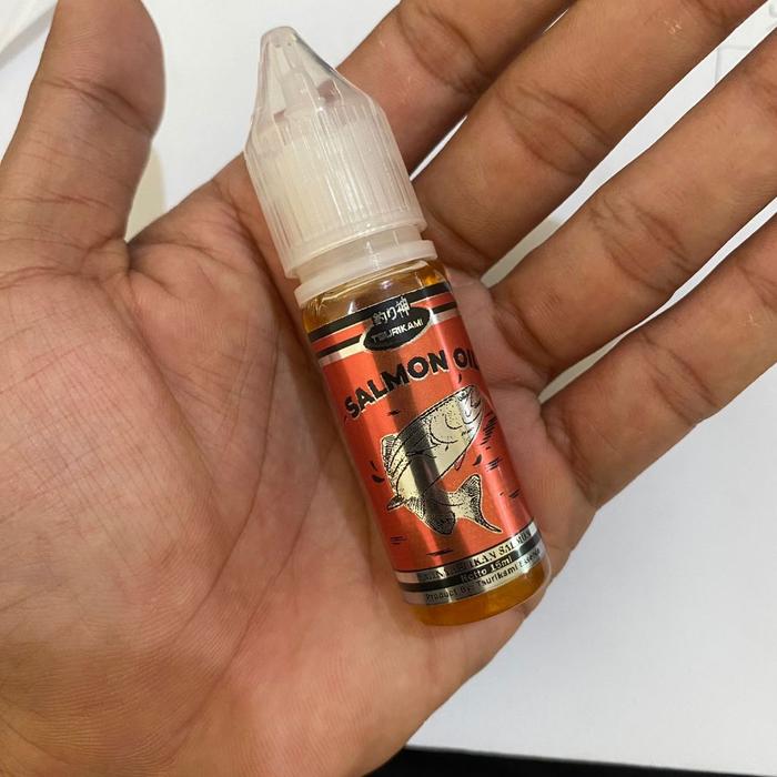 Minyak Ikan Salmon / Minyak Salmon Murni 15 ML Buat Umpan Ikan