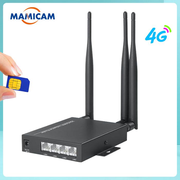 Unlocked 3G 4G SIM Card Router with 3 5dbi Antennas Industry 4G
