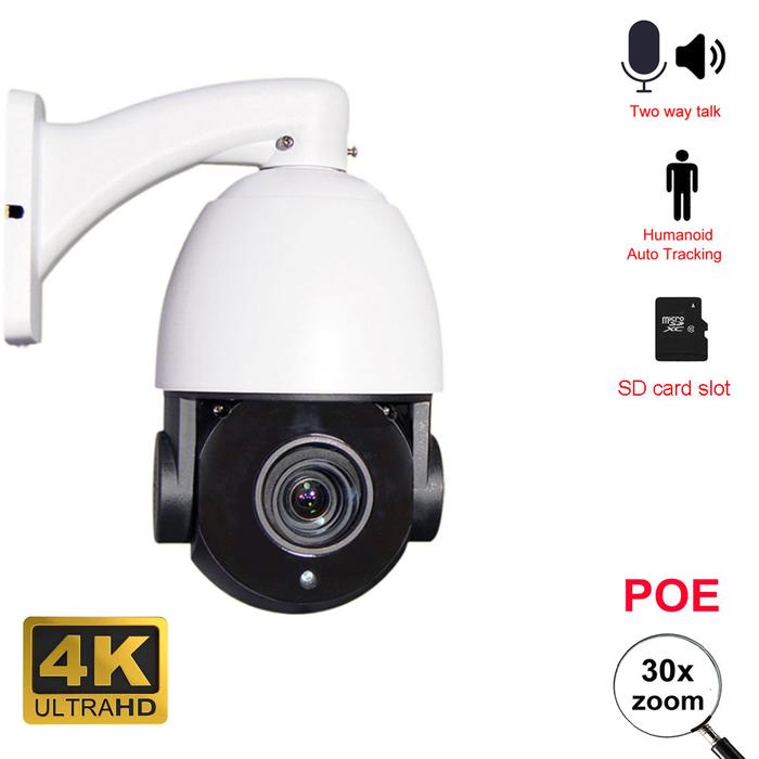 hikvision-compatible outdoor IMX415 8MP human auto tracking PTZ