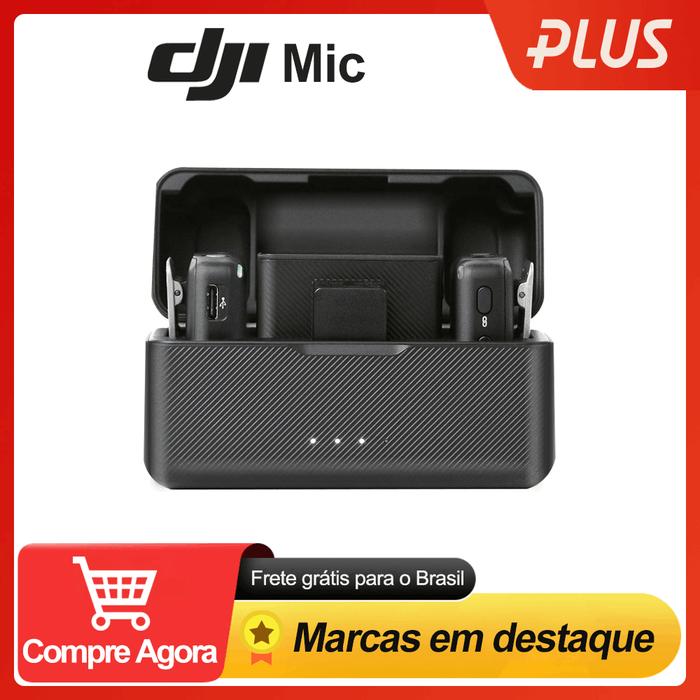 DJI Mic Wireless Microphone Lavalier Transmitter Receiver 250m
