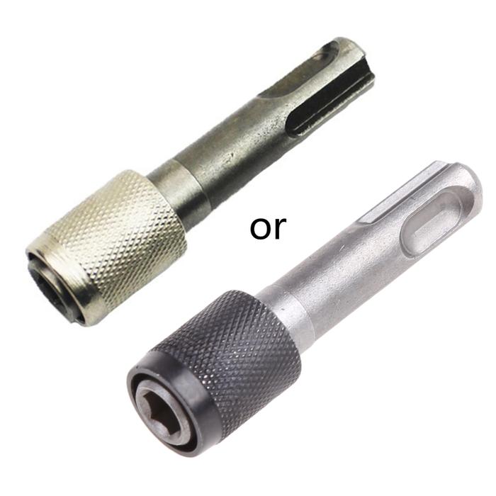 1/4'' Hex Shank Screwdriver Holder Drill Bits Adapter Converter SDS