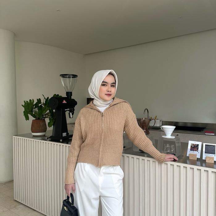 wearjeannie - Mori Jacket Cardigan | Jaket Cardigan Panjang Wanita
