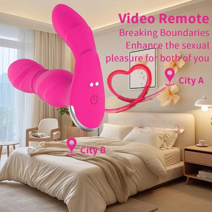 PRIVASI AMAN Wireless APP Remote Control Wearable Massager Wanita Alat Bantu Pijat Relaksasi Wanita 