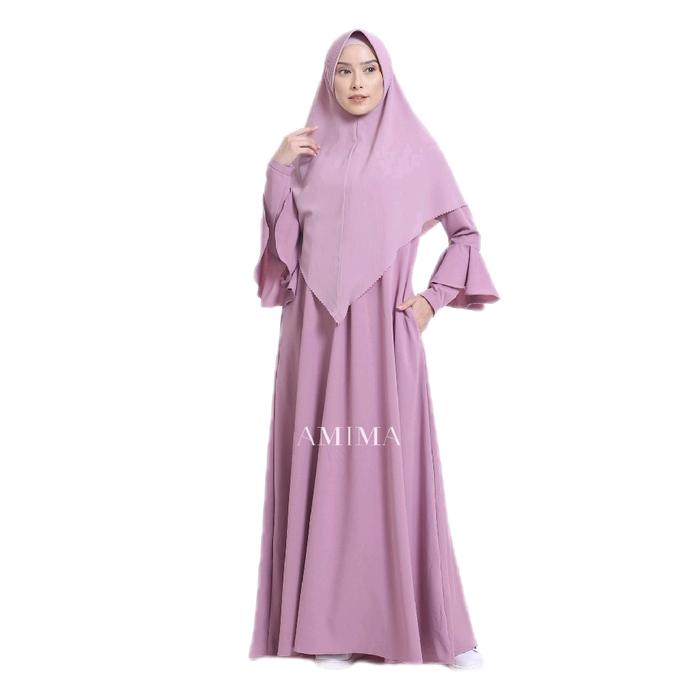 AMIMA ZEMIRA DRESS ORCHID GAMIS ONLY LADY ZARA BELL SLEEVES formal