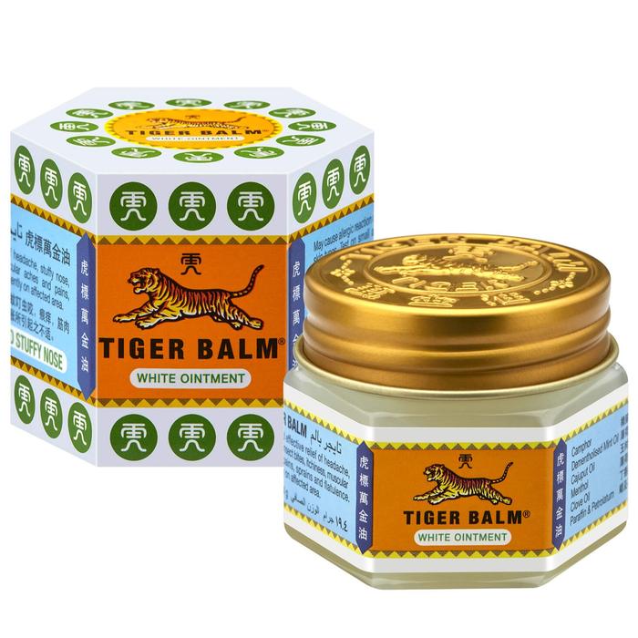BALSEM TIGER/ TIGER BALM PUTIH (BALSEM UNTUK PEGAL & GIGITAN SERANGGA)