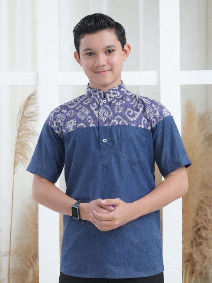 Muslim&Co_  Baju Muslim anak Cowok | Koko Qurta Anak Umur 6 sampai 13 Tahun gamis anak zaskia sungka