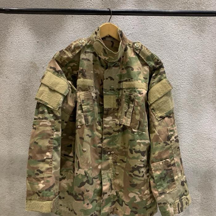 Jaket Millitary Camo US Army Combat Uniform Ripstop