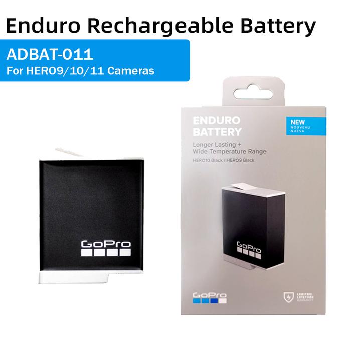 ④GoPro HERO 11/10/9 Black Battery Collection Dual Battery
