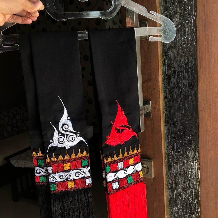 Syal kerawang gayo. Sovenir khas gayo aceh