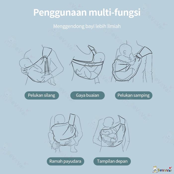 Genndongan anak samping Kain jaring Depan Gendongan bayi instan Gendongan elephas Gendongan anak Kao