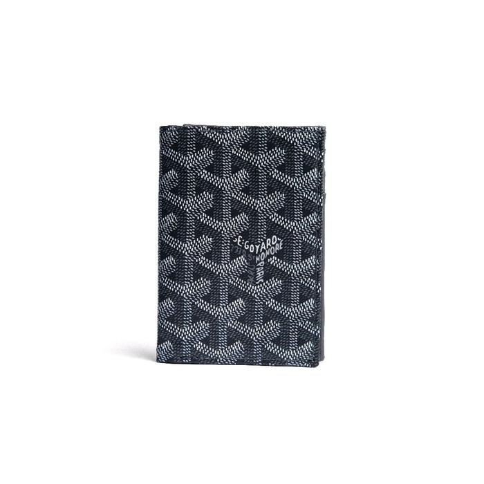 Grey GOYARD pocket wallet 001