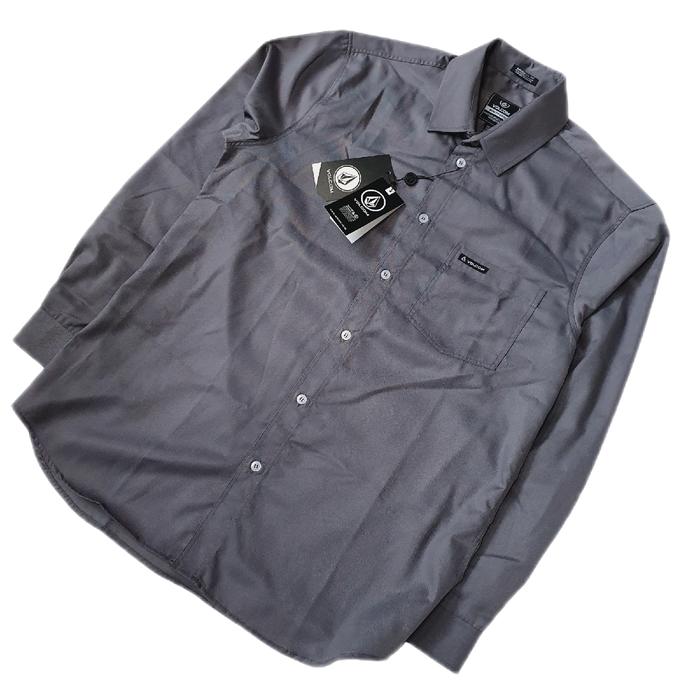 Kemeja Polos Pria Lengan Panjang | Kemeja Volcom | Kemeja Pria | Kemeja Polos Pria | Kemeja Polos | 