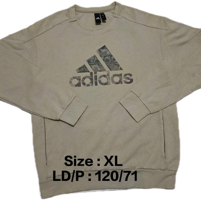 Crewneck Adidas Camo Reflectif Pria Sweater