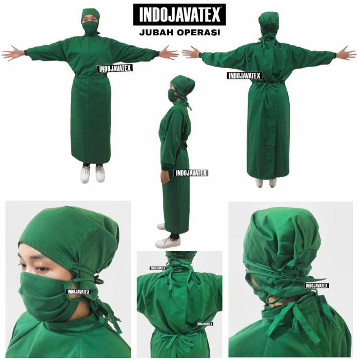 PREMIUM (READY) terjamin Jubah operasi medis american drill ok oka dokter rumah sakit terlaris