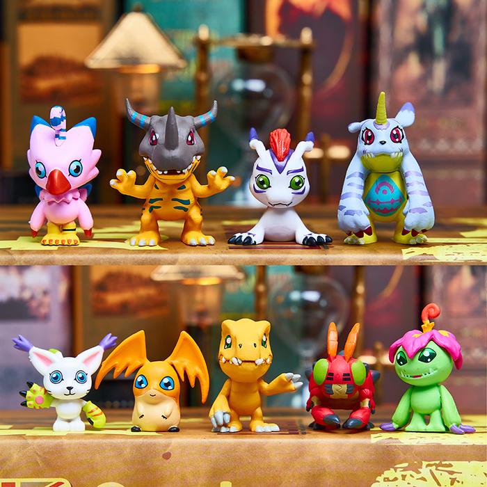 9cps Digimon Figure Digimon Agumon Gabba Daddy Road Beast Anime Model