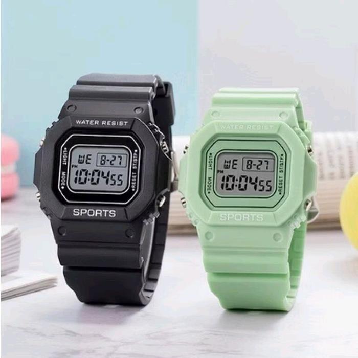 jam tangan digital pria dan wanita jam tangan sport