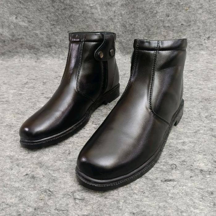 Sepatu PDH Doff Resleting / Sepatu PDH Pria / Sepatu PDH Satpam / Sepatu PDH Security