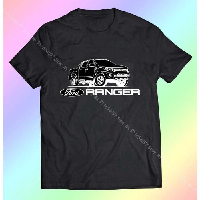 Ford Ranger White T-Shirt Clothes Men T-Shirts Man'S T-Shirt Branded Punk Anime Figure Relationships